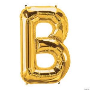 Brand New Letter B Balloons